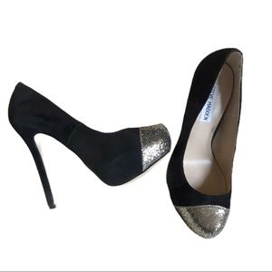 Steve Madden P-Kavit Platform Sparkle Toe Stiletto